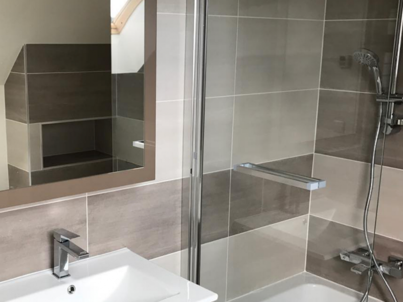 Salle de bain Marron en Essonne 91